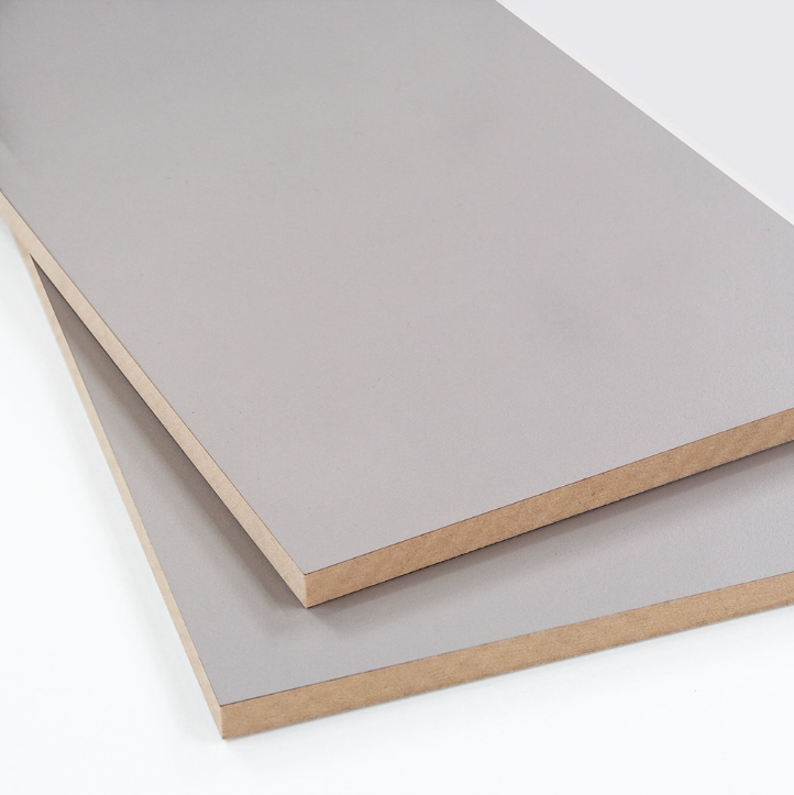 Hot selling waterproof melamine MDF HDF HMR board/sheets OEM ODM good price for furnitures and Kitchen Cabinet