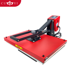 CUYI heat press machines 40*60 cm manual heat transfer printing machine for sublimation custom logo in T shirt