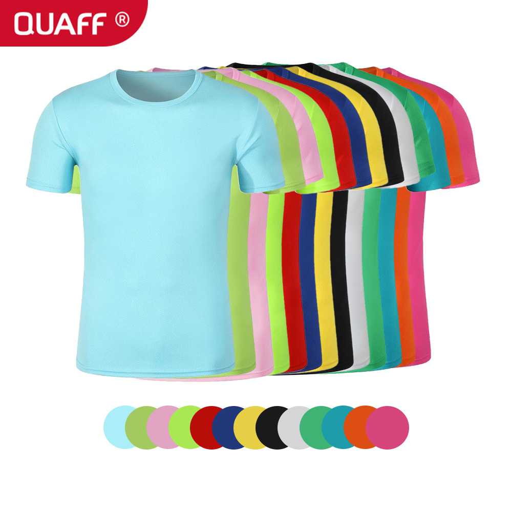 YZ-1001 quick-dry men's t shirts Round neck 100% Polyester fibre for heat transfer custom logo