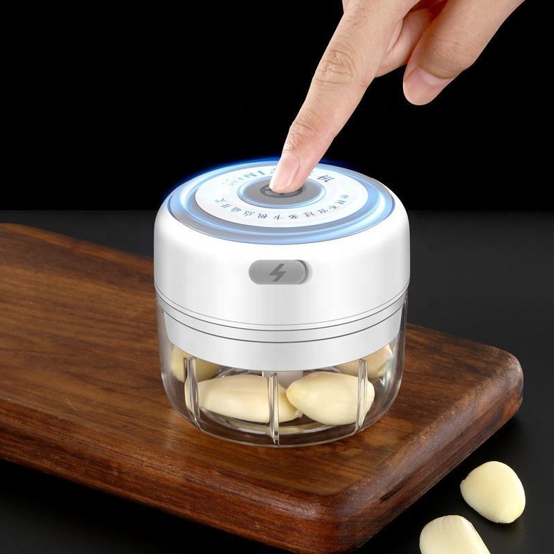 250ml Wireless USB Electric Rechargeable Garlic Home Kitchen Rechargeable Wireless Food Chopper