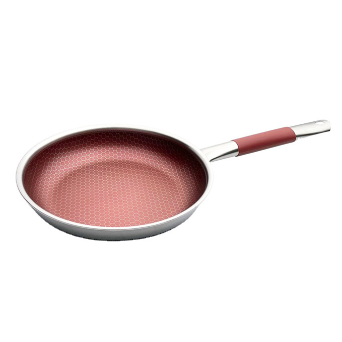 16cm Small Frying Pan Non-stick Honeycomb Sauce Pans Drop Nonstick Frying Pan