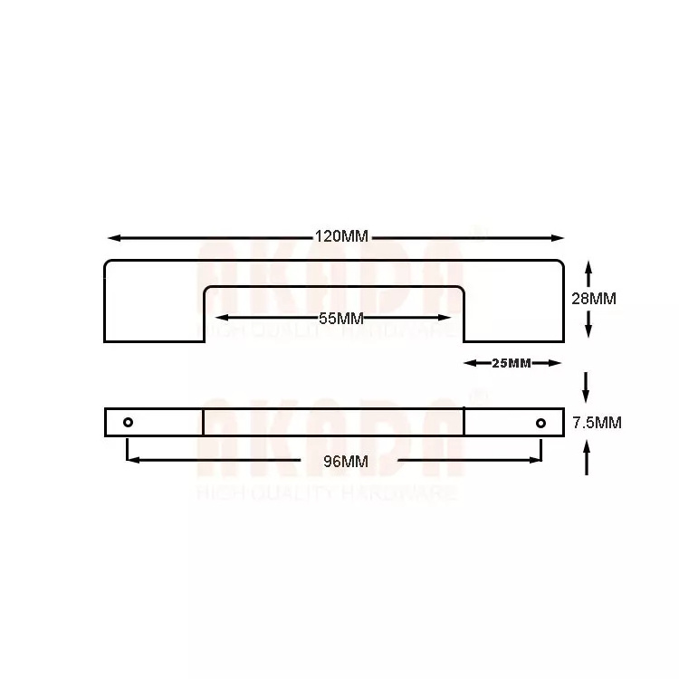 Factory wardrobe kitchen drawer cabinet door pulls long aluminum profile furniture handle gold cabinet pulls