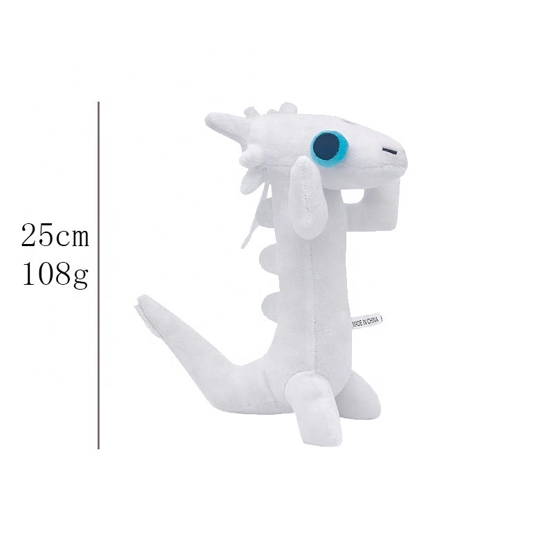 Hot Sale 2024 Toothless Dancing Plush Toy Black White Toothless And Light Fury Dancing Dragon Stuffed Toys For Children