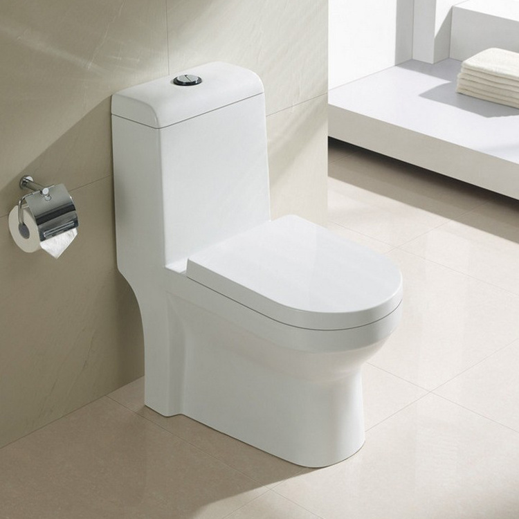 Chaozhou factory direct sales new design double hole jet flush wc red  color one piece toilet for bathroom