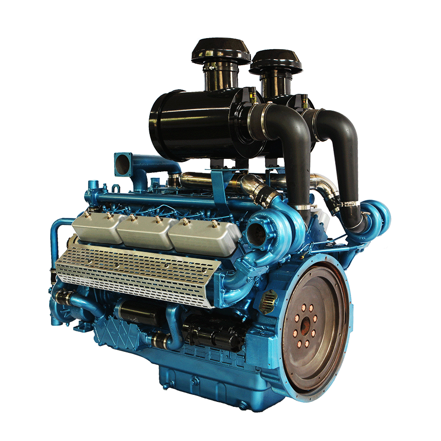 Shanghai SYG266TAD68 680KW 1500rpm 1200rpm Generator Chinese Diesel Engine For Genset