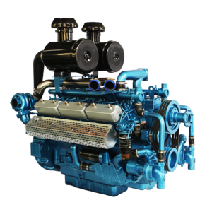 Shanghai SYG266TAD68 680KW 1500rpm 1200rpm Generator Chinese Diesel Engine For Genset