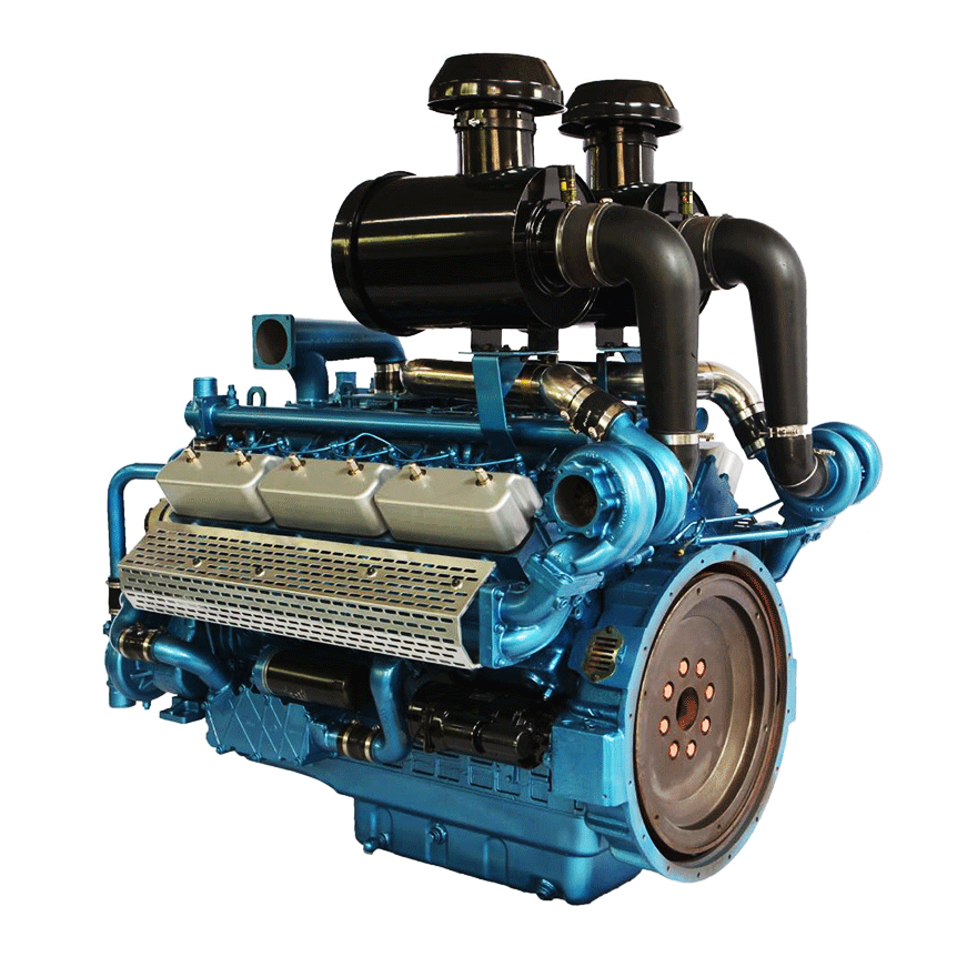 Shanghai SYG266TAD68 680KW 1500rpm 1200rpm Generator Chinese Diesel Engine For Genset