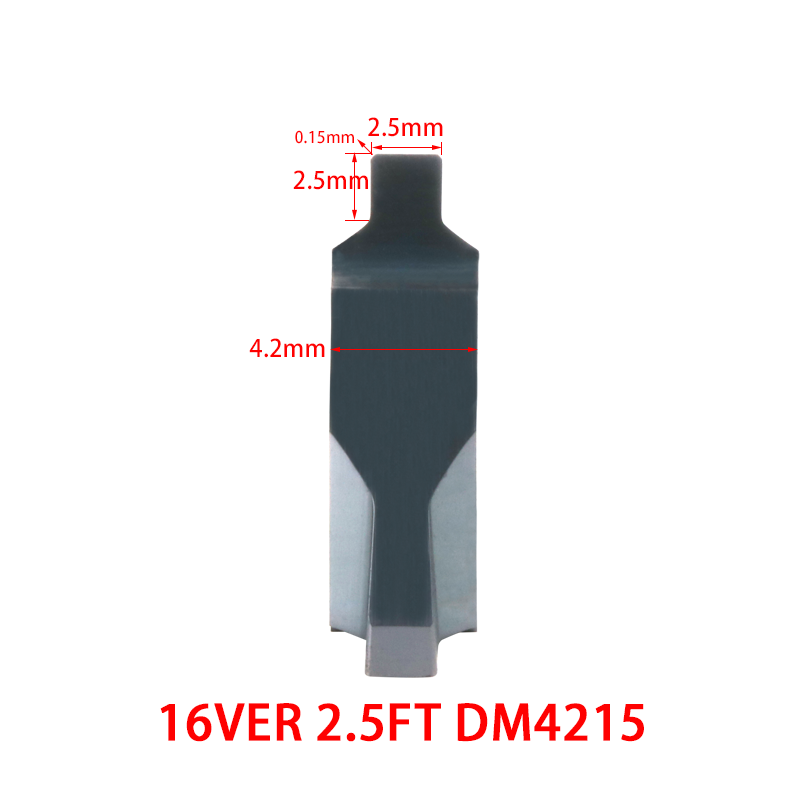 Precision Metal Turning CNC Lathe Machining 90degree thread groove Carbide Square thread Inserts for ball screw