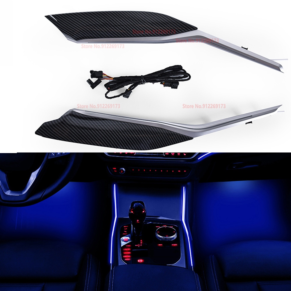 11 Colours Center Console Saddle Light For BMW 3/4 Series G20 G22 M3 M4 I3 2020-23 LED Decorative Lights Car Ambient Light Refit