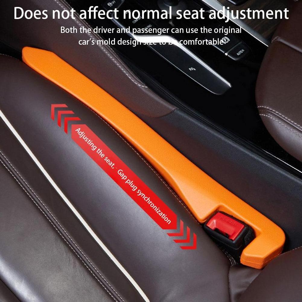 Car Seat Gap Filler Console Side Pocket Organizer Car Seat Gap Pad For Car Interior Supplies Edge Seam Plug Universal