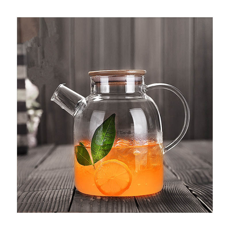 Glass body water kettles parts kettles glass tea pots kettles tea coffee borosilicate glass