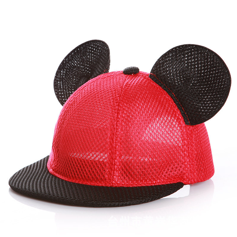 Popular Children Cartoon Ear Baseball Cap Kid High Quality Cap Embroidery Hats Custom Baseball