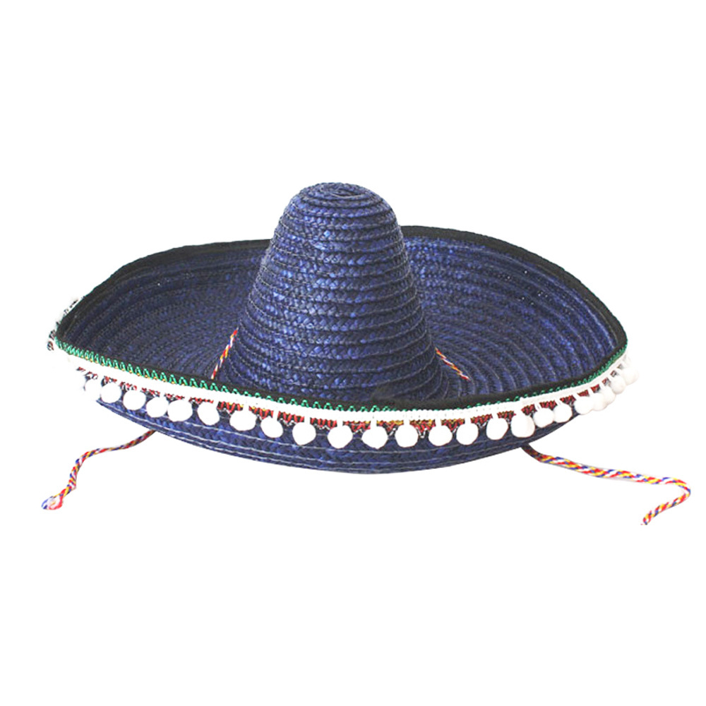 Custom fashion mexican wide roll brim custom made sombrero hats