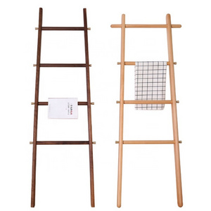 Wooden Blanket Ladder Custom Wooden Shelves For Home Ladder Shelf Towel Racks