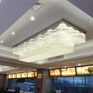 Led Ceiling Light Custom Project Crystal Modern Style Decoration Hotel Villa Banquet 80 Large Chandelier Surface Mounted 30000