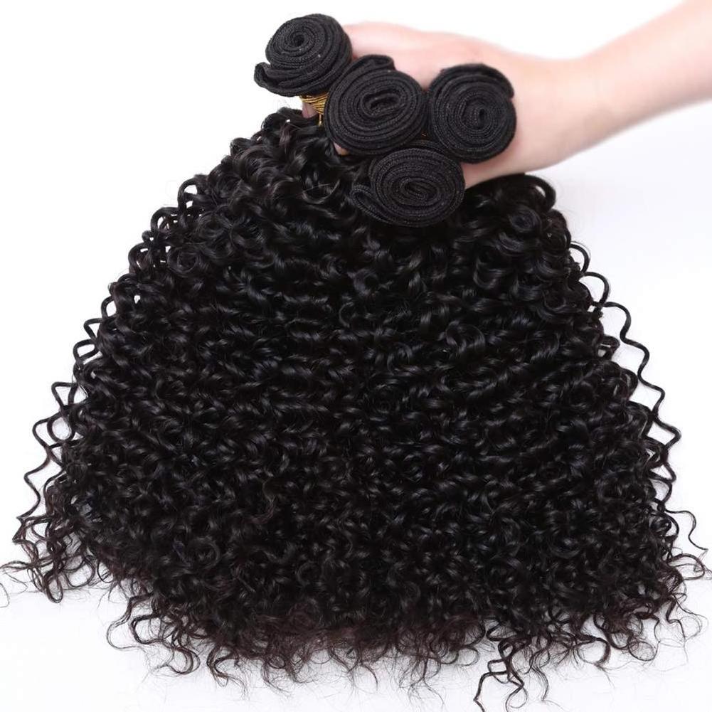 Wholesale Natural Hair Product For Black Women,10a Double Drawn Virgin Hair Bundles ,Afro Kinky Curly Human Hair Extension