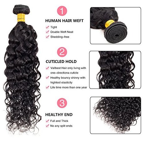 Double drawn 10A grade unprocessed raw virgin peruvian hair water wave peruvian human hair piece raw indian temple hair india