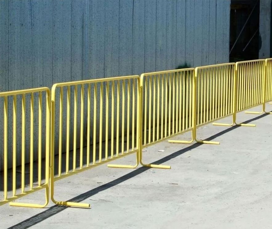 Pedestrian Temporary  crowd control barriers Portable  metallic fence for crowd control barriers crash barricade