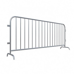 Pedestrian Temporary  crowd control barriers Portable  metallic fence for crowd control barriers crash barricade