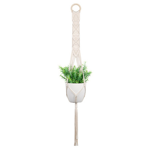 Macrame Plant Hanger Sets Indoor Outdoor Hanging for Home Decoration Wall Hanging Planter Plant Holder