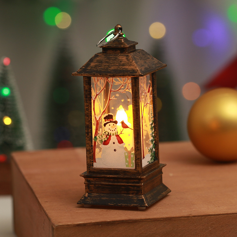 Christmas Decorations Christmas Wind Lights Candlestick Lights Nightlights Flame Wind Lights Decorate Christmas Gifts