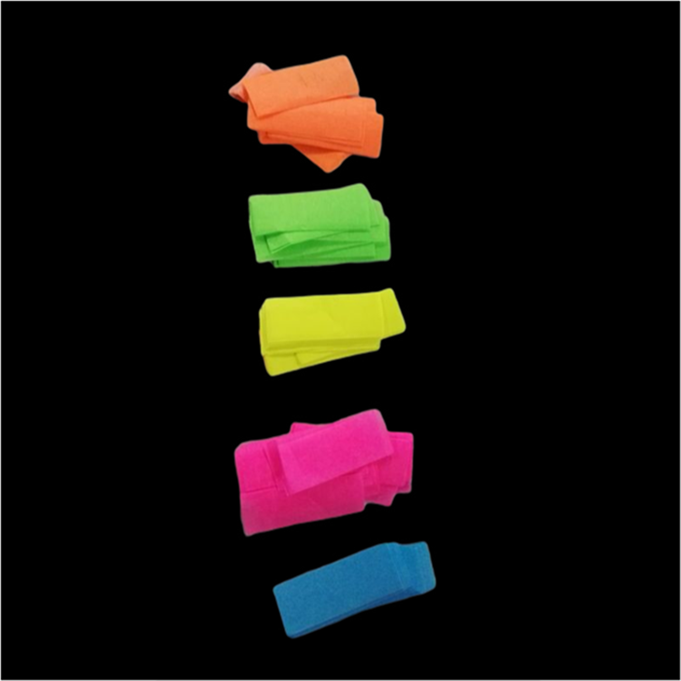 Customized UV Flameproof Neon Green Rectangular Tissue Paper Flameproof Paper Confetti