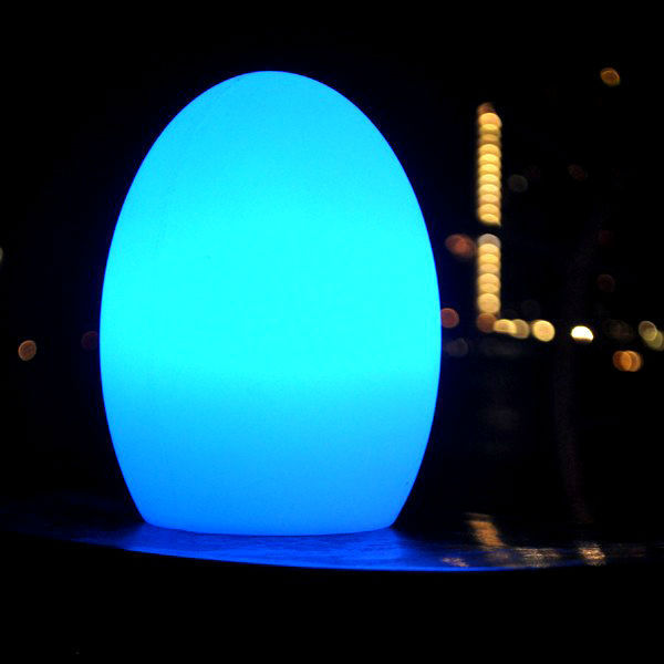 egg shaped table lamp/led egg shape lamp outdoor/candle shaped lamp