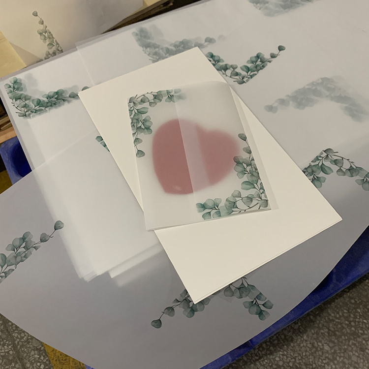 Manufacturers 65g-300g translucent printing A4 full Transparent Drafting Sheets Vellum Paper tracing paper