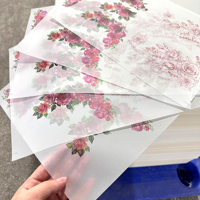 Manufacturers 65g-300g translucent printing A4 full Transparent Drafting Sheets Vellum Paper tracing paper