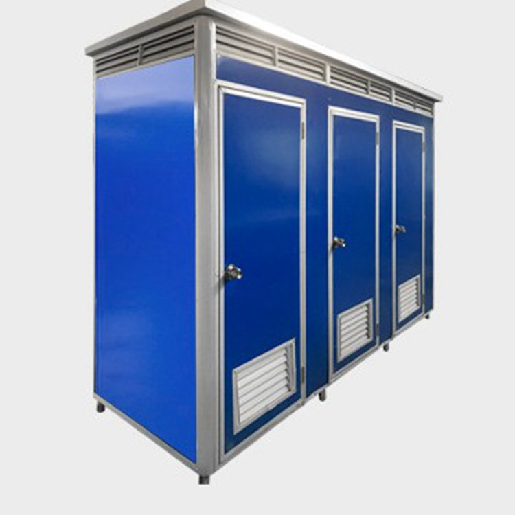 China customized simple ready made  steel structure mobile toilet for outdoor