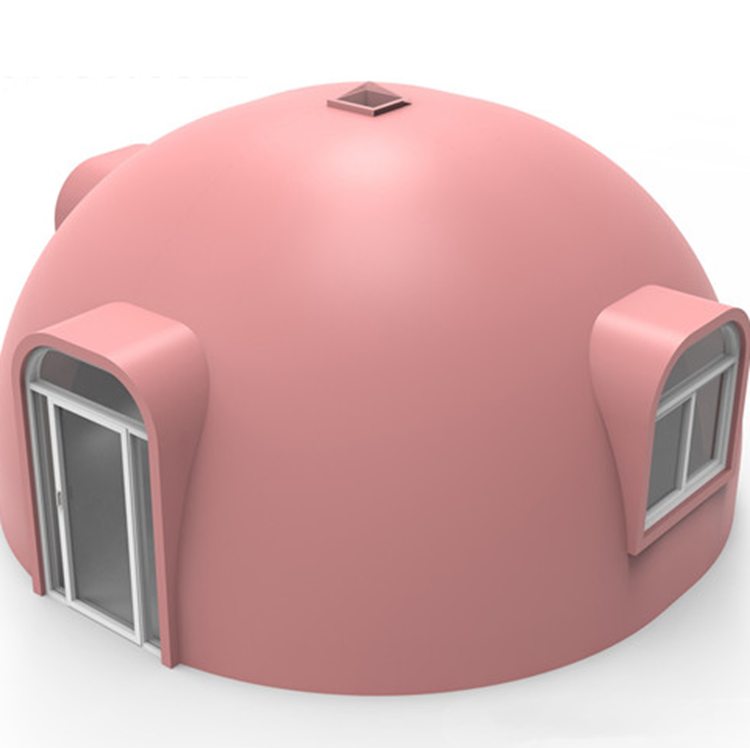 Prefab modular tiny EPS dome Houses with shower rooms portable toilet sleeping pods for modern homes garage office capsule hotel