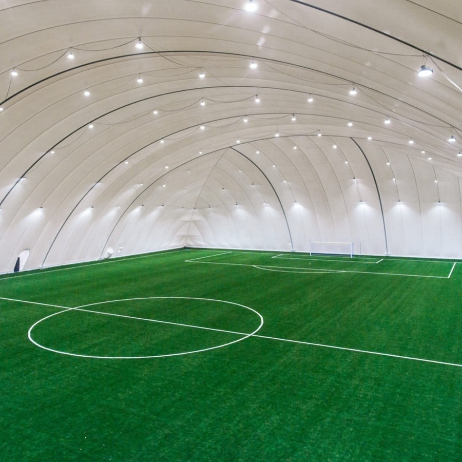 Outdoor Soccer Events Sports Hall Court Football Stadium Formed Concrete I R Inflatable Air Dome Tent For Diy Clear Hot Tub Spa