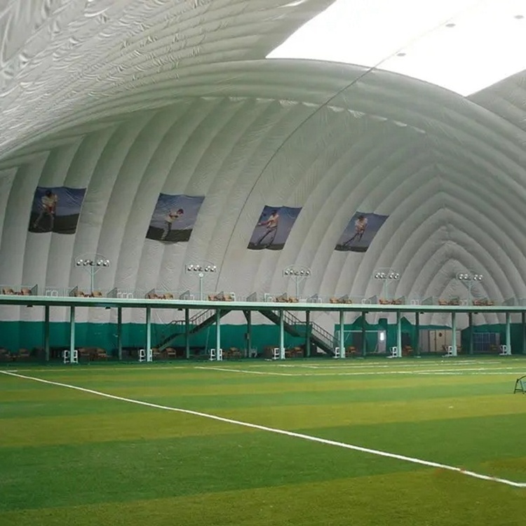 inflatable sport air supported structure dome tent soccer pitch air dome supported structure