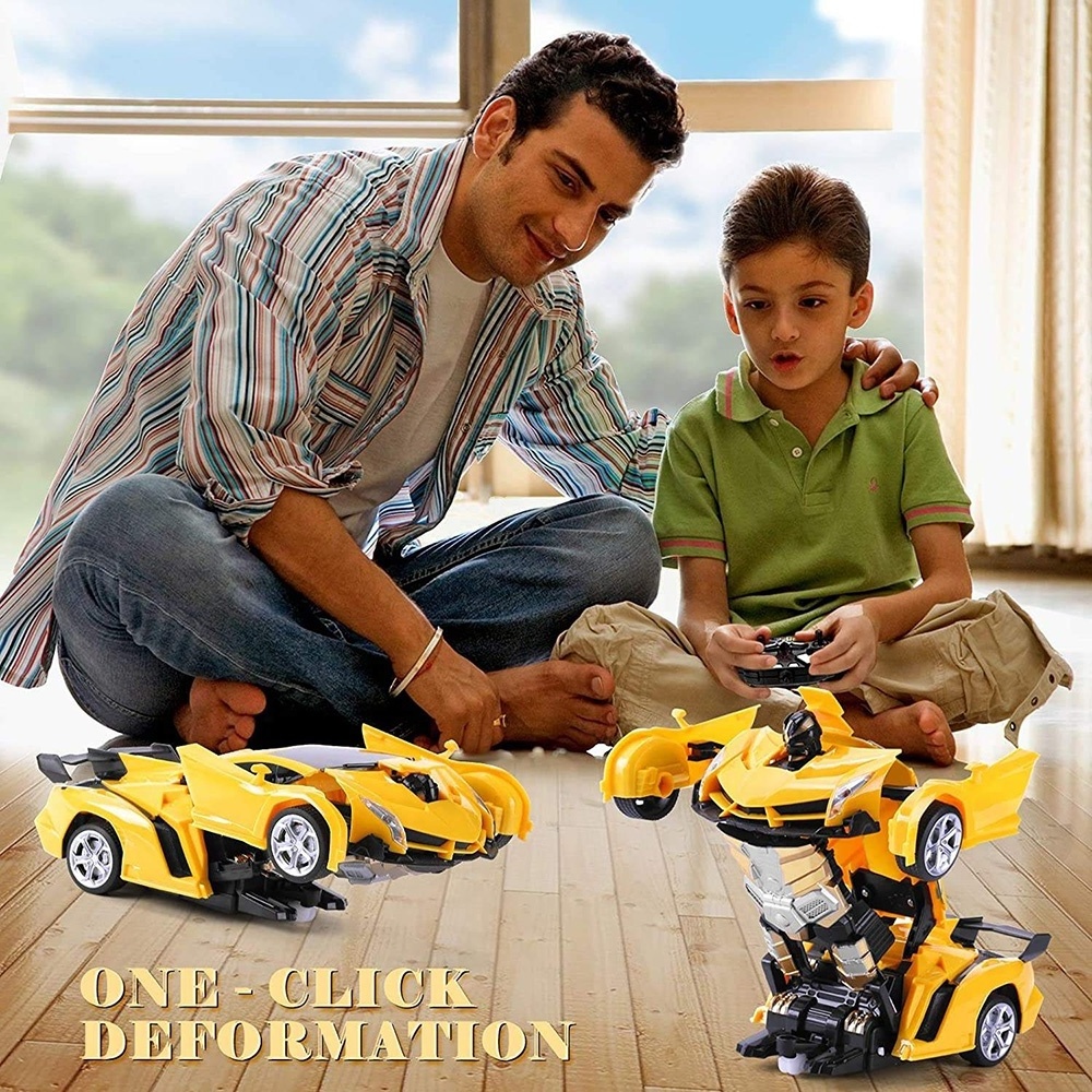 Hot RC Toys Car for Kids Electric Plastic transform  toys juguetes Car 1:18 Scale 5 Age+ 4wd Rc 25-30 Mins boys gift