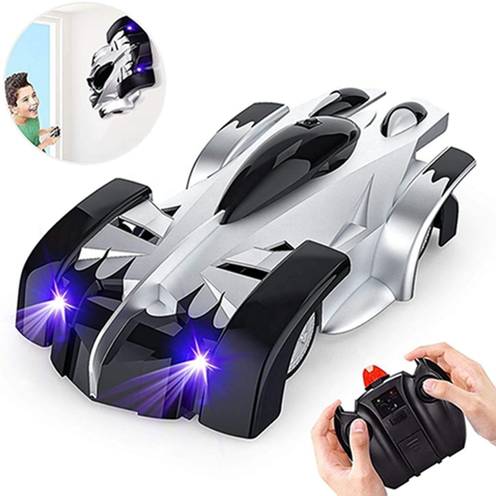 2024 New Zero Gravity RC Car Climbing Wall 360 Degrees Rotating Stunt Cars for Kids with Headlight Rechargeable Toys Vehicle