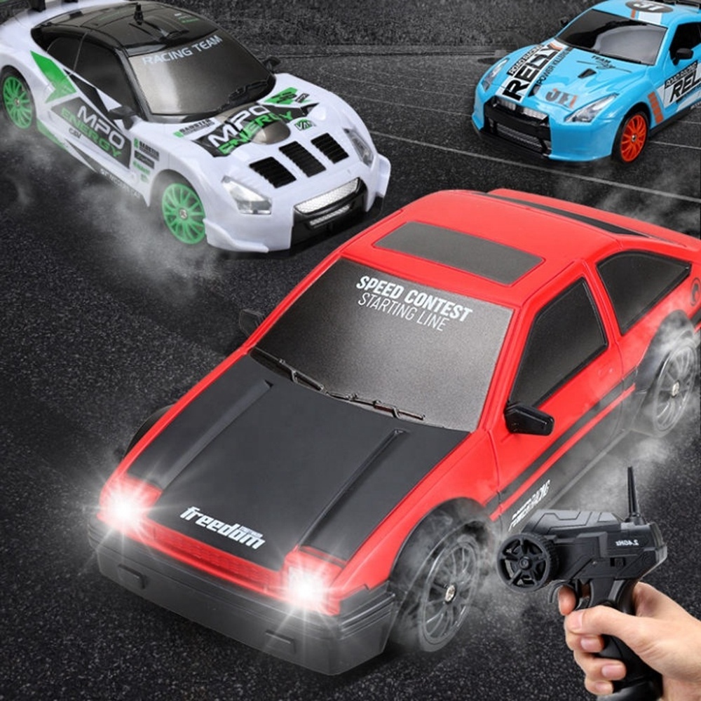 2023 New 4wd remote control RC car children's simulation toy car 1:24 Charging Racing Drift Boys' Toys car