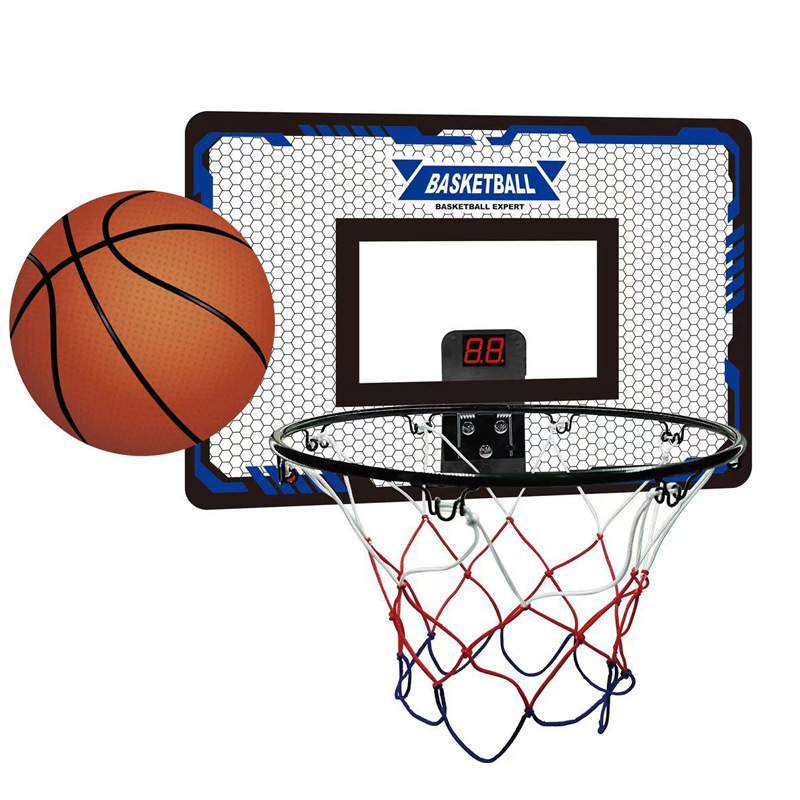 2024 Best Selling High-quality Kids basketball hoop games indoor basketball games for children mini plastic toys with lights