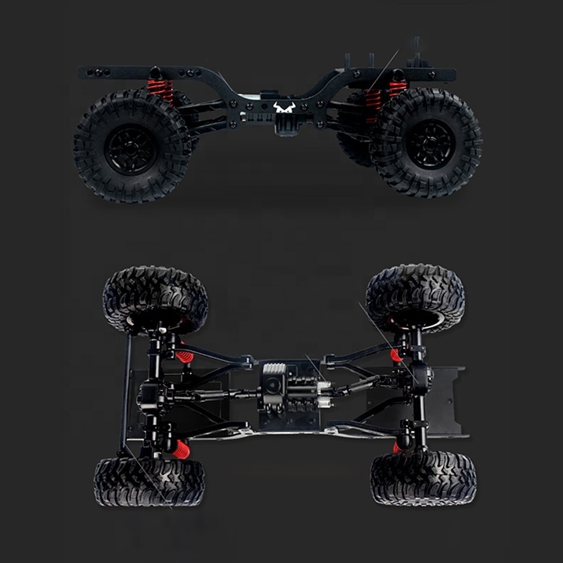 2024 RC MN 90 1:12 2.4G Off-Road Buggy 4X4 RTR Outdoor Remote Control Cars Toy For Kids Hobby Grade Rock Crawler Model