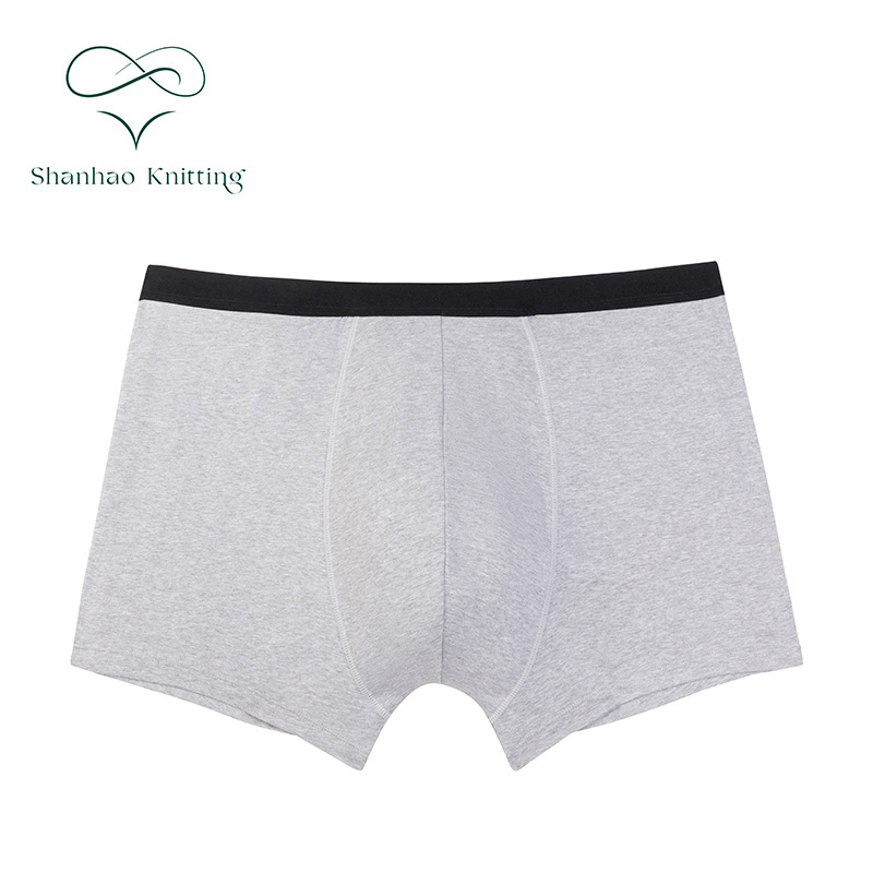 Shanhao customized reusable breathable cotton super absorbent incontinence boxers underwear for men