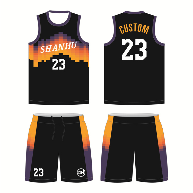 Wholesale Sportswear Custom Sublimation Basketball Uniform USA Basketball Jersey