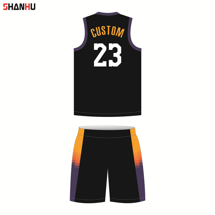 Wholesale Sportswear Custom Sublimation Basketball Uniform USA Basketball Jersey