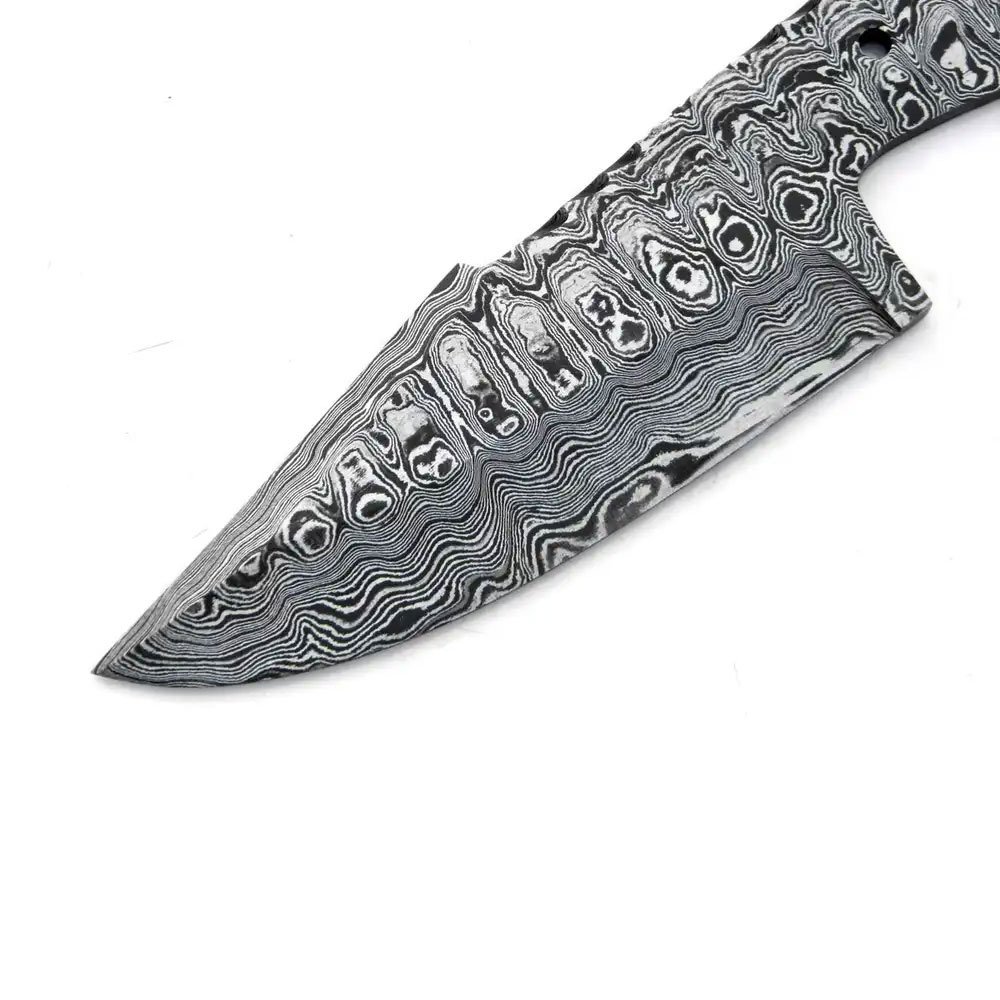 new best quality  Damascus Steel Made High Quality Blank Blades For Knives Hand Made Knife Blanks Handmade Damascus Steel blade