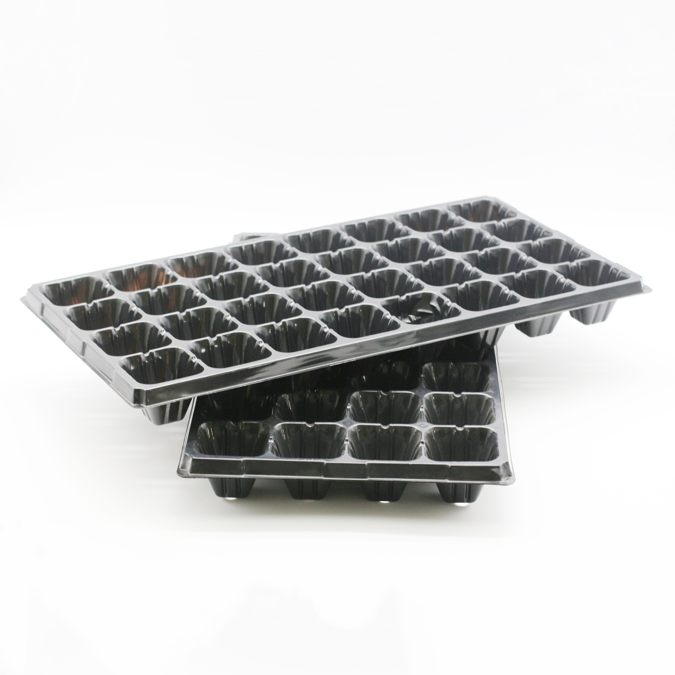 Hydroponics Seedling Tray Sprout Plate,Germination Propagation Planting Flower Starter Seedling Plug Trays