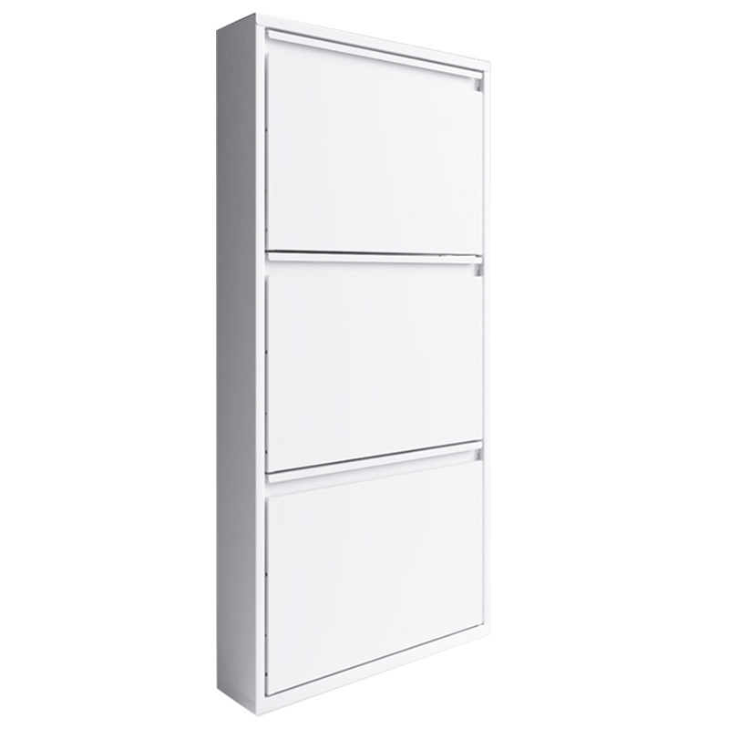 The New Listing Thin Arrival Metal Factory Direct Sale Wall Hidden Shoe Cabinet