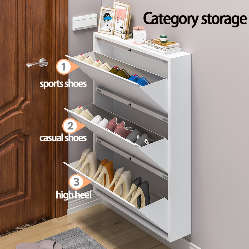 Promotion Furniture Narrow For Entryway Slim Shoe Cabinet Modern