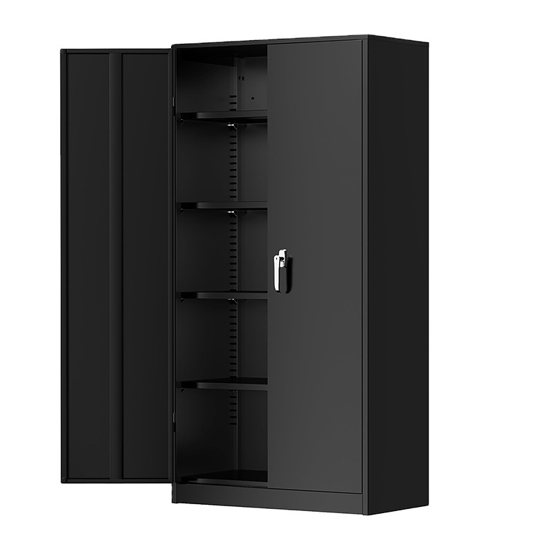 Steel Locking CabinetShelves UtilityMetal Filing Cabinet with Lock