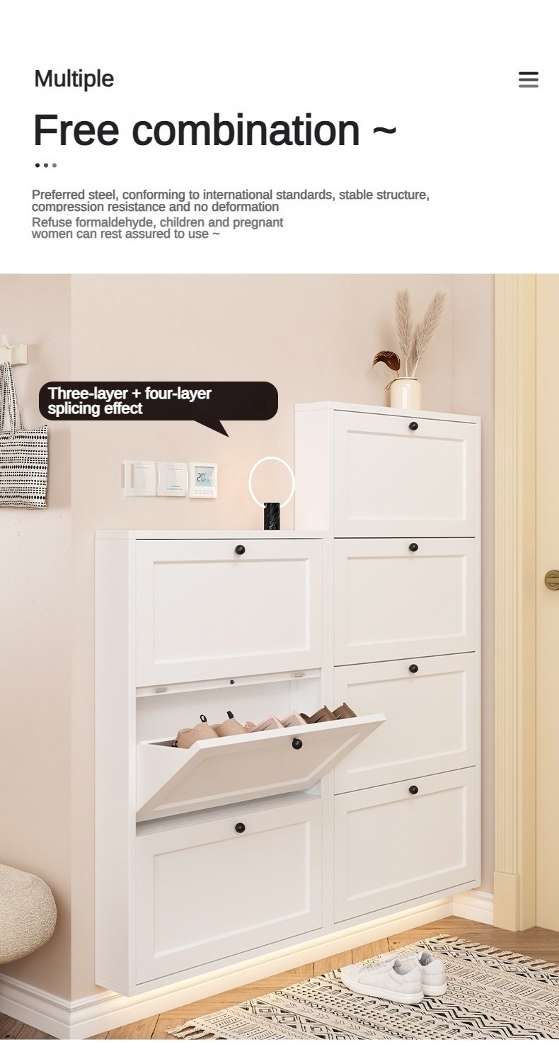 In Stock Mat Cabinet Furniture/ Organizer/ Stackable Shoe Rack