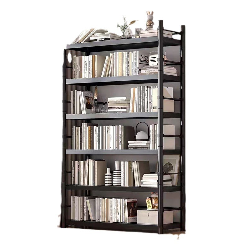 Best Selling Modern Large Gold Metal Narrow Bookcase Display Short Bookshelf