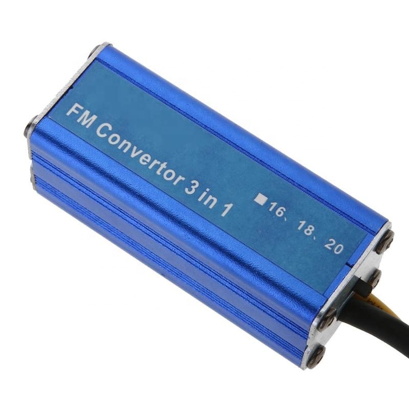 Universal 12V 3 in 1 Car Auto Stereo Antenna FM Radio Band Frequency Converter FM Band Expander Frequency Converter