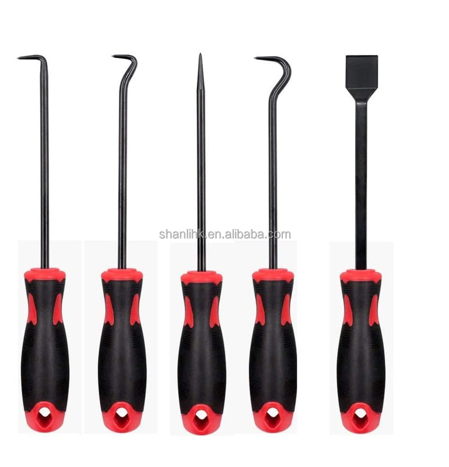 9Pcs Precision Pick Hook Set with Scraper, Automotive  Electronic Hand Tools  Oil Seal Hook Pick Set